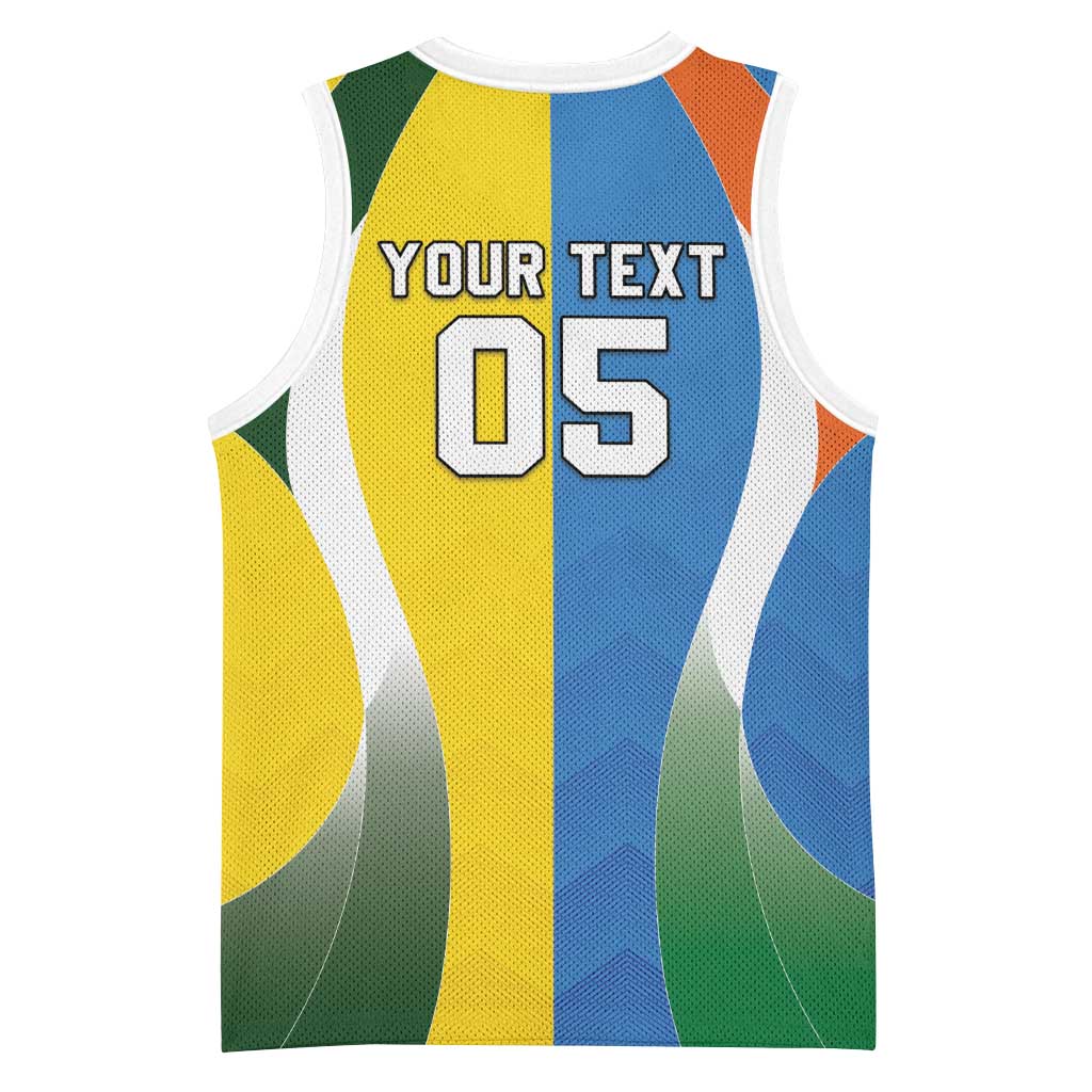 Custom India Vs Australia Cricket Basketball Jersey Final Matchup - Aussie Hoodie