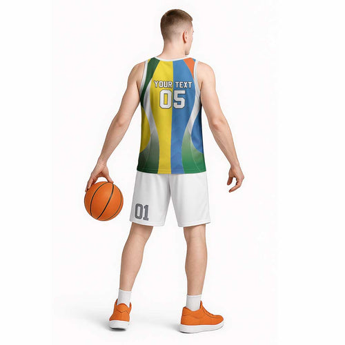 Custom India Vs Australia Cricket Basketball Jersey Final Matchup - Aussie Hoodie