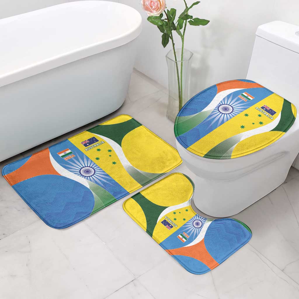India Vs Australia Cricket Bathroom Set Final Matchup - Aussie Hoodie
