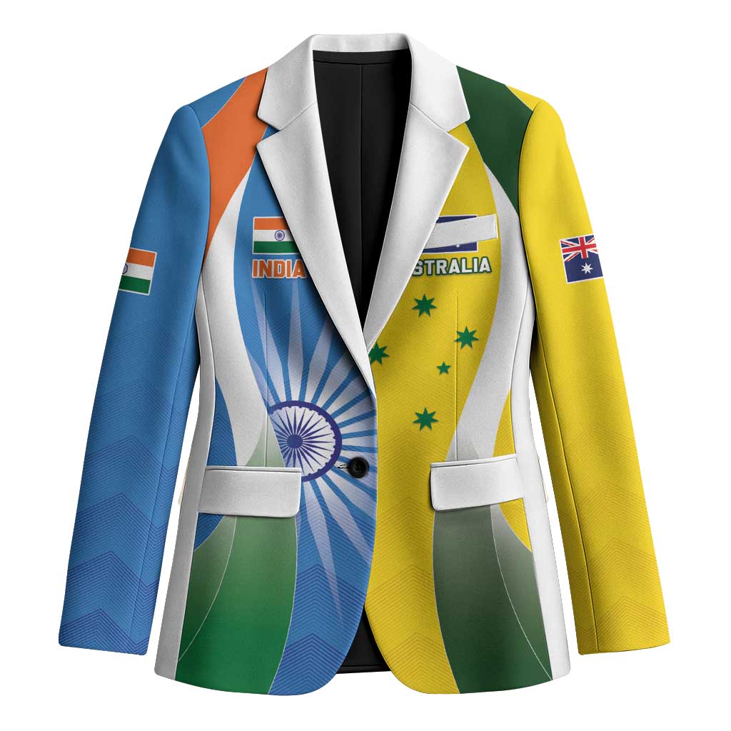 Custom India Vs Australia Cricket Blazer Final Matchup - Aussie Hoodie