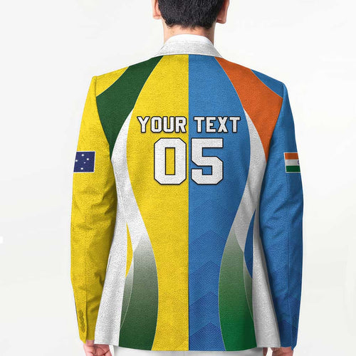 Custom India Vs Australia Cricket Blazer Final Matchup - Aussie Hoodie