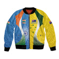 Custom India Vs Australia Cricket Bomber Jacket Final Matchup - Aussie Hoodie