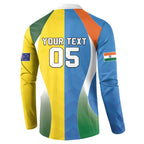 Custom India Vs Australia Cricket Button Sweatshirt Final Matchup - Aussie Hoodie