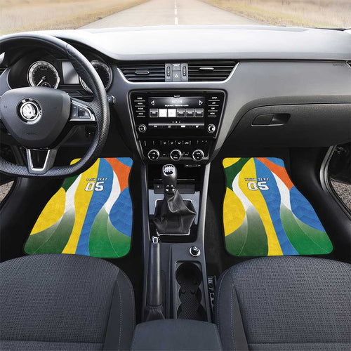 Custom India Vs Australia Cricket Car Mats Final Matchup - Aussie Hoodie