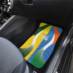 Custom India Vs Australia Cricket Car Mats Final Matchup - Aussie Hoodie