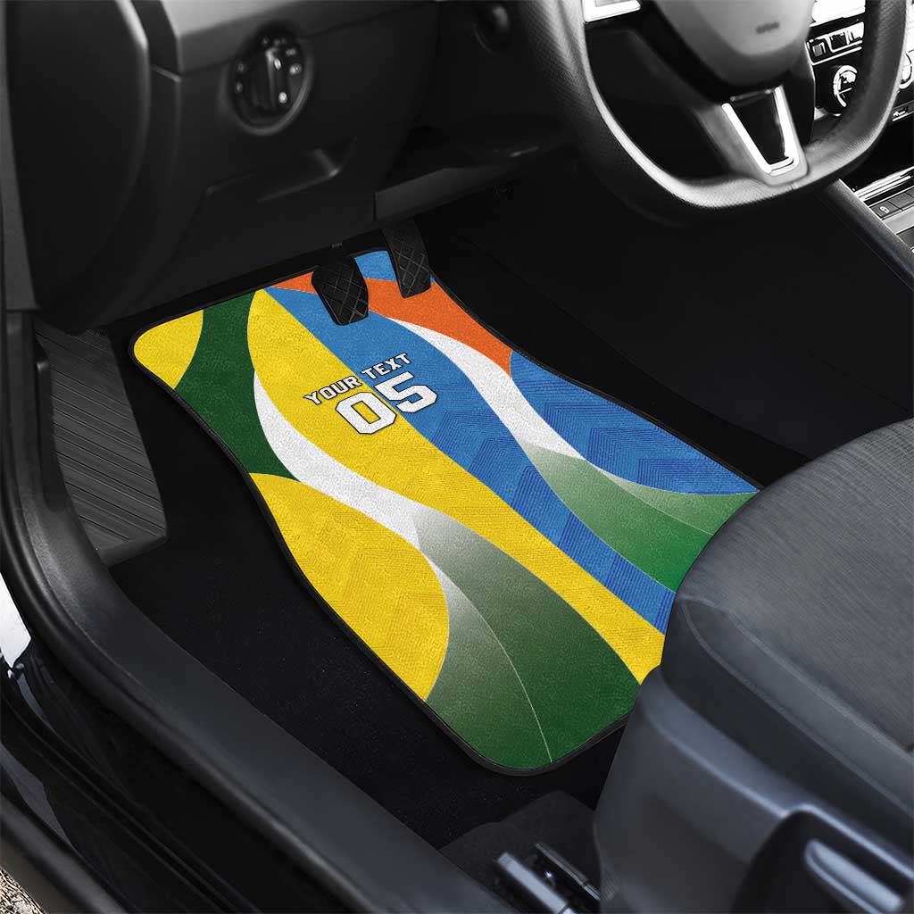 Custom India Vs Australia Cricket Car Mats Final Matchup - Aussie Hoodie