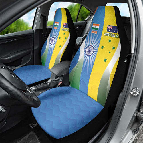 India Vs Australia Cricket Car Seat Cover Final Matchup - Aussie Hoodie