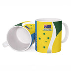 India Vs Australia Cricket Ceramic Mug Final Matchup - Aussie Hoodie