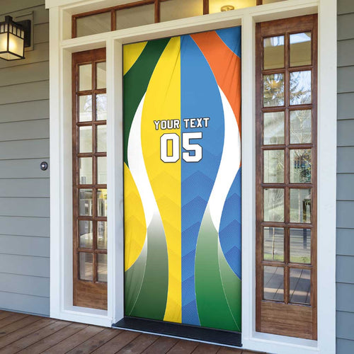 Custom India Vs Australia Cricket Door Cover Final Matchup - Aussie Hoodie