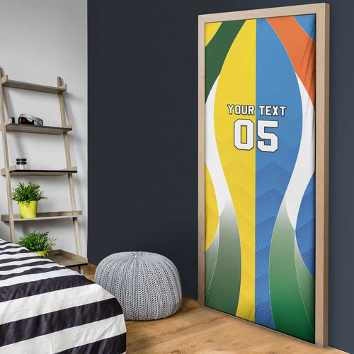 Custom India Vs Australia Cricket Door Cover Final Matchup - Aussie Hoodie
