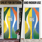 Custom India Vs Australia Cricket Door Cover Final Matchup - Aussie Hoodie