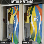 Custom India Vs Australia Cricket Door Cover Final Matchup - Aussie Hoodie