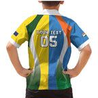 Custom India Vs Australia Cricket Family Matching Mermaid Dress and Hawaiian Shirt Final Matchup - Aussie Hoodie