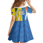 Custom India Vs Australia Cricket Family Matching Off Shoulder Short Dress and Hawaiian Shirt Final Matchup - Aussie Hoodie