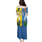 Custom India Vs Australia Cricket Family Matching Puletasi and Hawaiian Shirt Final Matchup - Aussie Hoodie