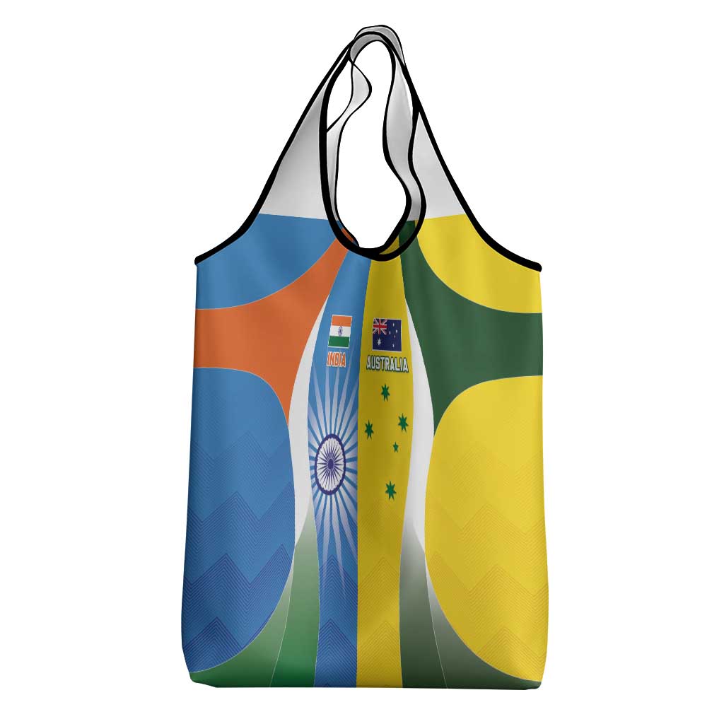 India Vs Australia Cricket Grocery Bag Final Matchup - Aussie Hoodie