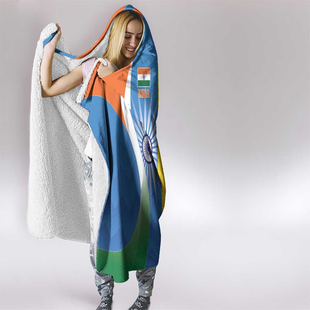 India Vs Australia Cricket Hooded Blanket Final Matchup - Aussie Hoodie