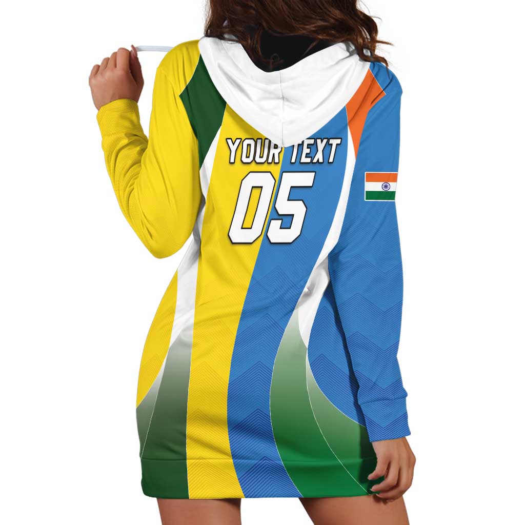 Custom India Vs Australia Cricket Hoodie Dress Final Matchup - Aussie Hoodie