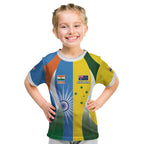 Custom India Vs Australia Cricket Kid T Shirt Final Matchup - Aussie Hoodie