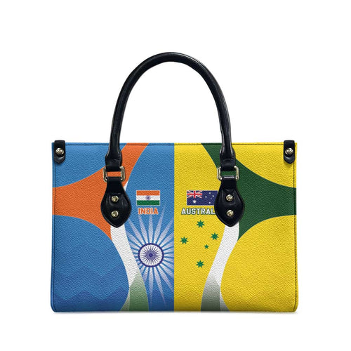 India Vs Australia Cricket Leather Bag Final Matchup - Aussie Hoodie