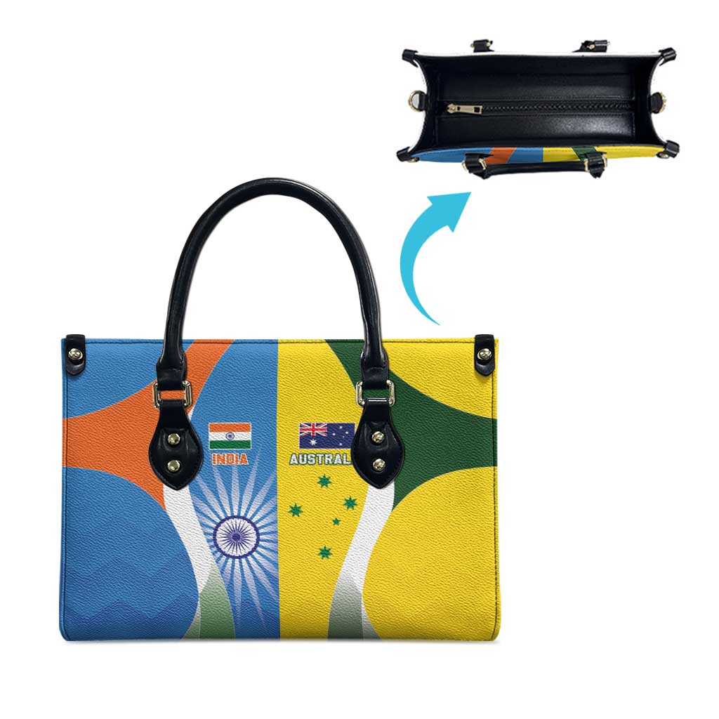 India Vs Australia Cricket Leather Bag Final Matchup - Aussie Hoodie