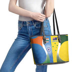 India Vs Australia Cricket Leather Tote Bag Final Matchup - Aussie Hoodie