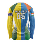 Custom India Vs Australia Cricket Long Sleeve Shirt Final Matchup - Aussie Hoodie