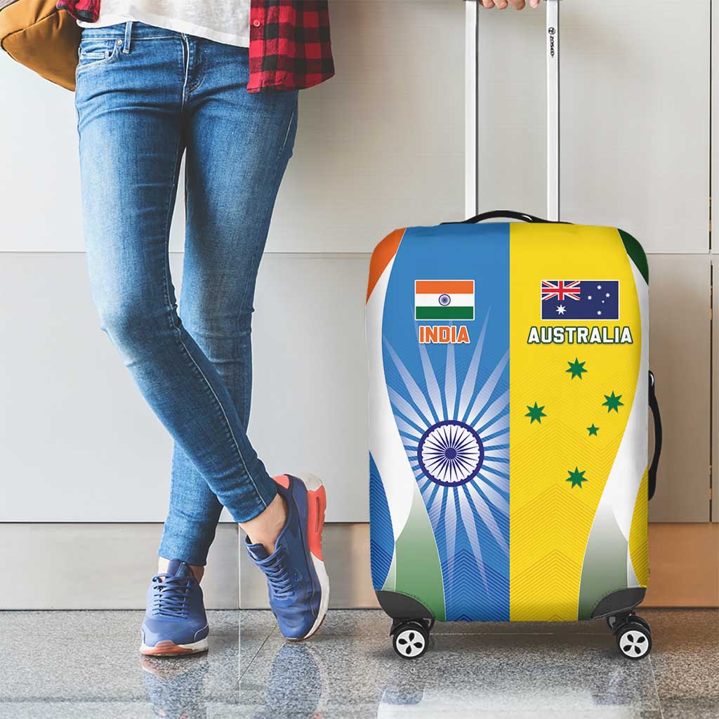 India Vs Australia Cricket Luggage Cover Final Matchup - Aussie Hoodie