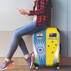 India Vs Australia Cricket Luggage Cover Final Matchup - Aussie Hoodie