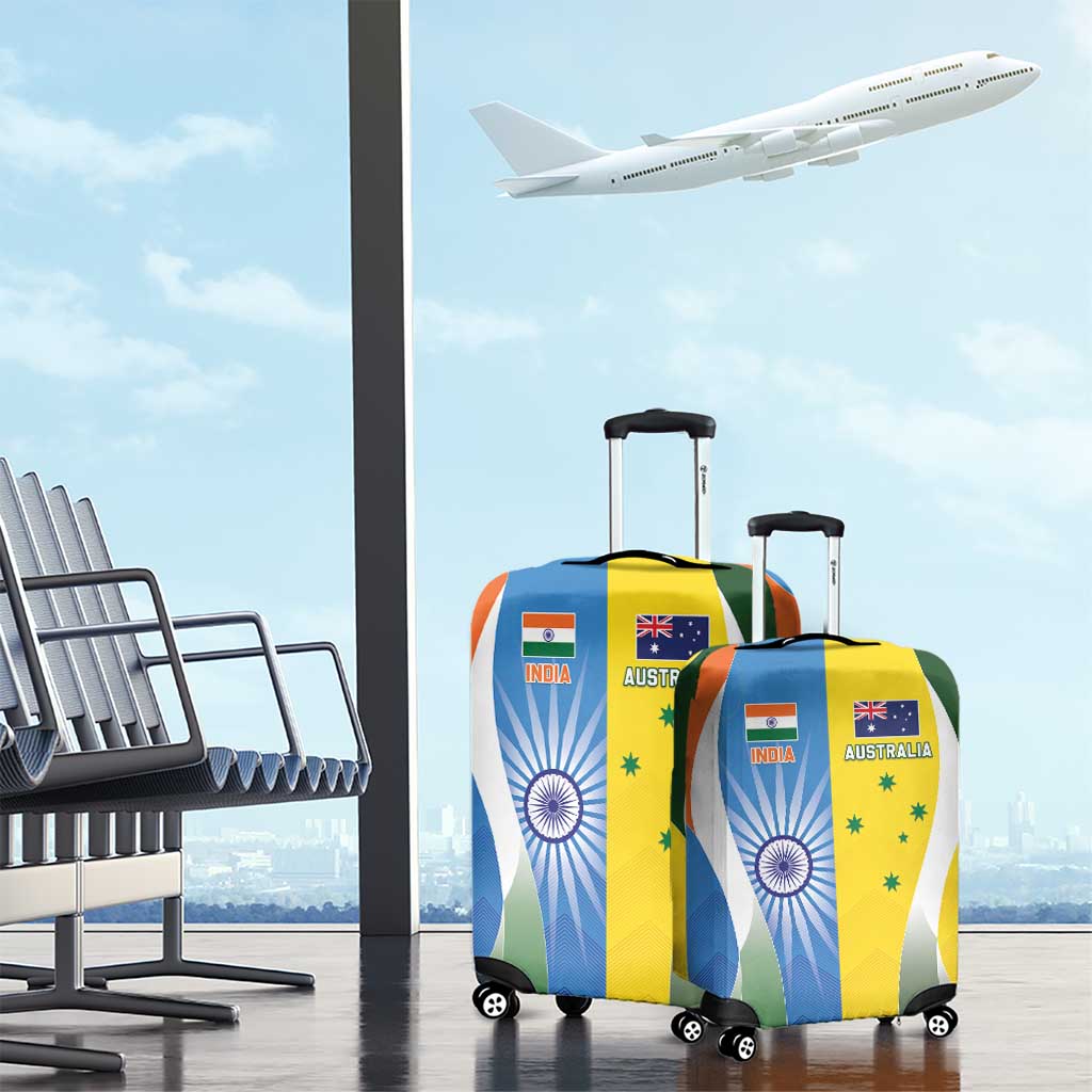 India Vs Australia Cricket Luggage Cover Final Matchup - Aussie Hoodie