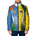 Custom India Vs Australia Cricket Padded Jacket Final Matchup - Aussie Hoodie