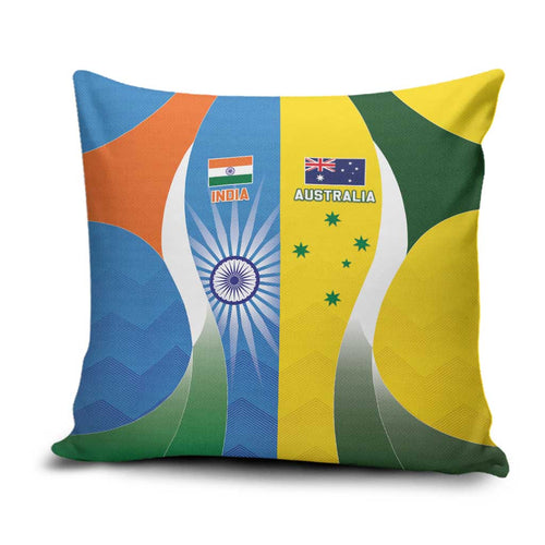 India Vs Australia Cricket Pillow Cover Final Matchup - Aussie Hoodie
