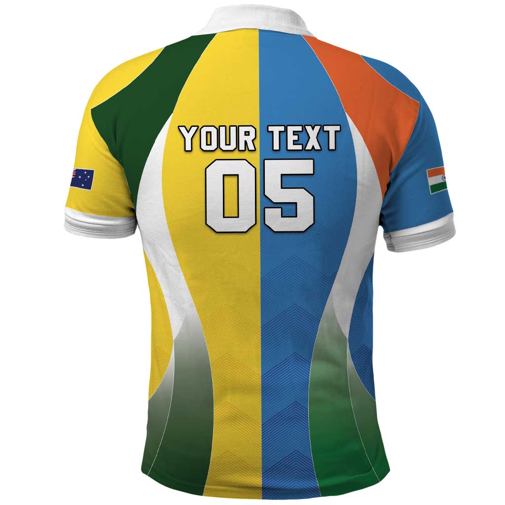 Custom India Vs Australia Cricket Polo Shirt Final Matchup - Aussie Hoodie