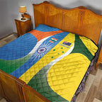 India Vs Australia Cricket Quilt Final Matchup - Aussie Hoodie