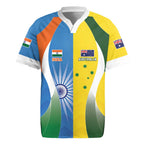 Custom India Vs Australia Cricket Rugby Jersey Final Matchup - Aussie Hoodie
