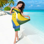 India Vs Australia Cricket Sarong Final Matchup - Aussie Hoodie
