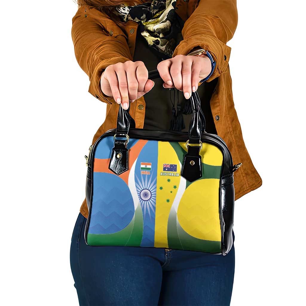 India Vs Australia Cricket Shoulder Handbag Final Matchup - Aussie Hoodie