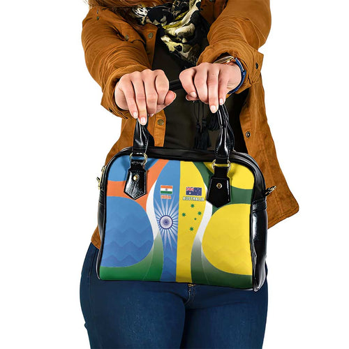 India Vs Australia Cricket Shoulder Handbag Final Matchup - Aussie Hoodie