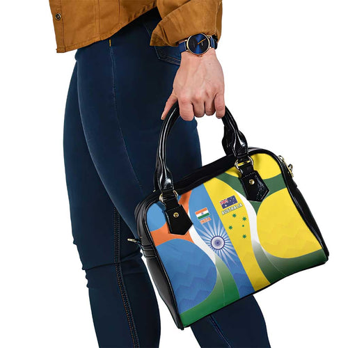India Vs Australia Cricket Shoulder Handbag Final Matchup - Aussie Hoodie