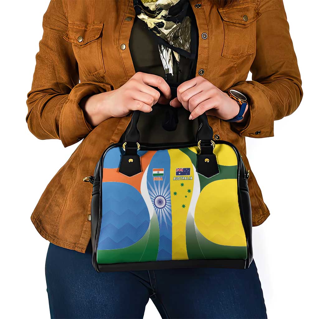 India Vs Australia Cricket Shoulder Handbag Final Matchup - Aussie Hoodie