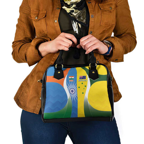 India Vs Australia Cricket Shoulder Handbag Final Matchup - Aussie Hoodie