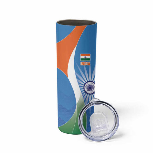 India Vs Australia Cricket Skinny Tumbler Final Matchup - Aussie Hoodie