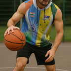 Custom India Vs Australia Cricket Sleeveless Hoodie Final Matchup - Aussie Hoodie