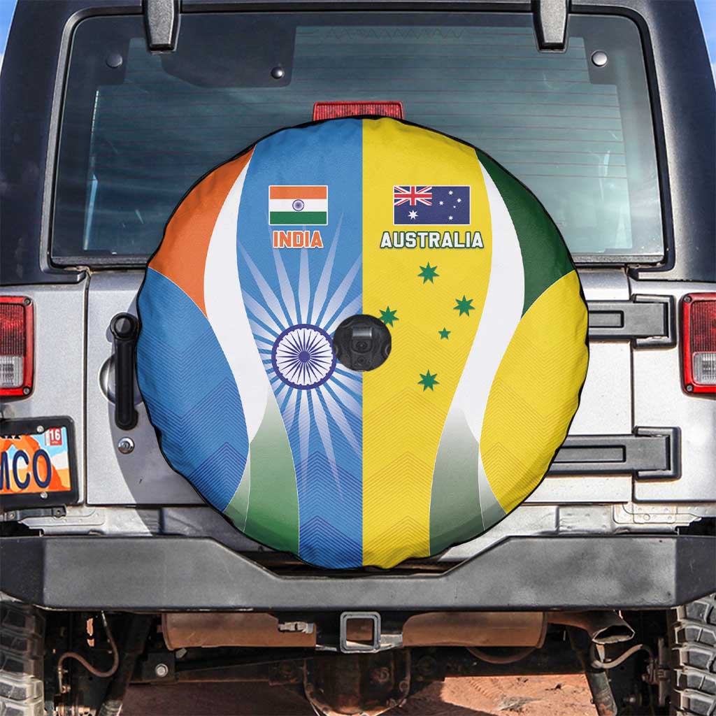India Vs Australia Cricket Spare Tire Cover Final Matchup - Aussie Hoodie