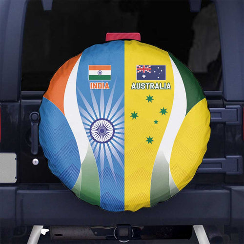India Vs Australia Cricket Spare Tire Cover Final Matchup - Aussie Hoodie
