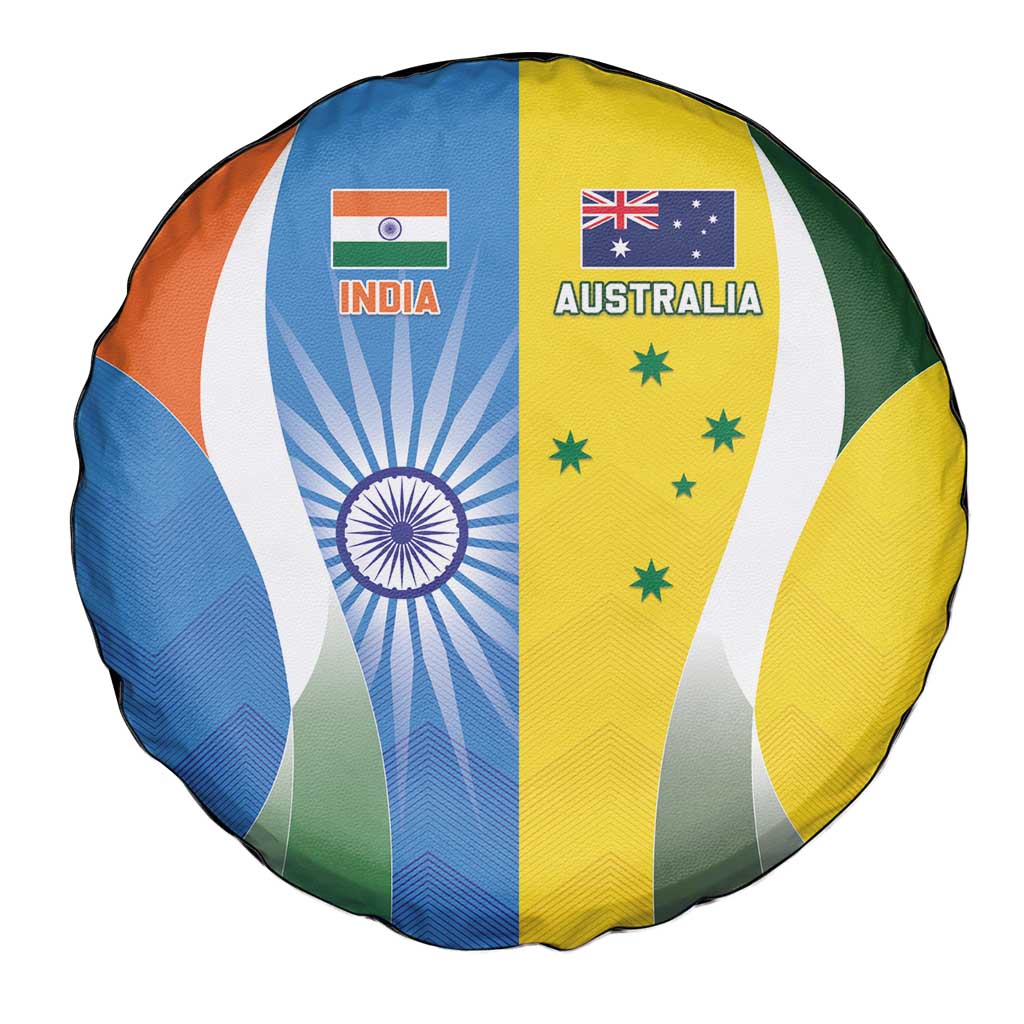 India Vs Australia Cricket Spare Tire Cover Final Matchup - Aussie Hoodie