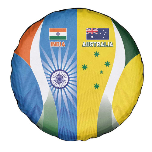 India Vs Australia Cricket Spare Tire Cover Final Matchup - Aussie Hoodie