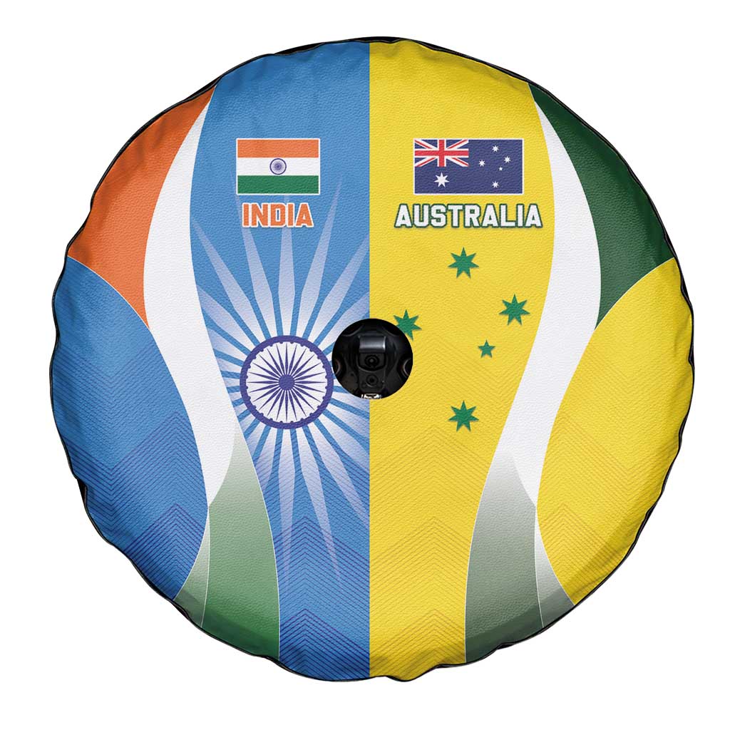 India Vs Australia Cricket Spare Tire Cover Final Matchup - Aussie Hoodie