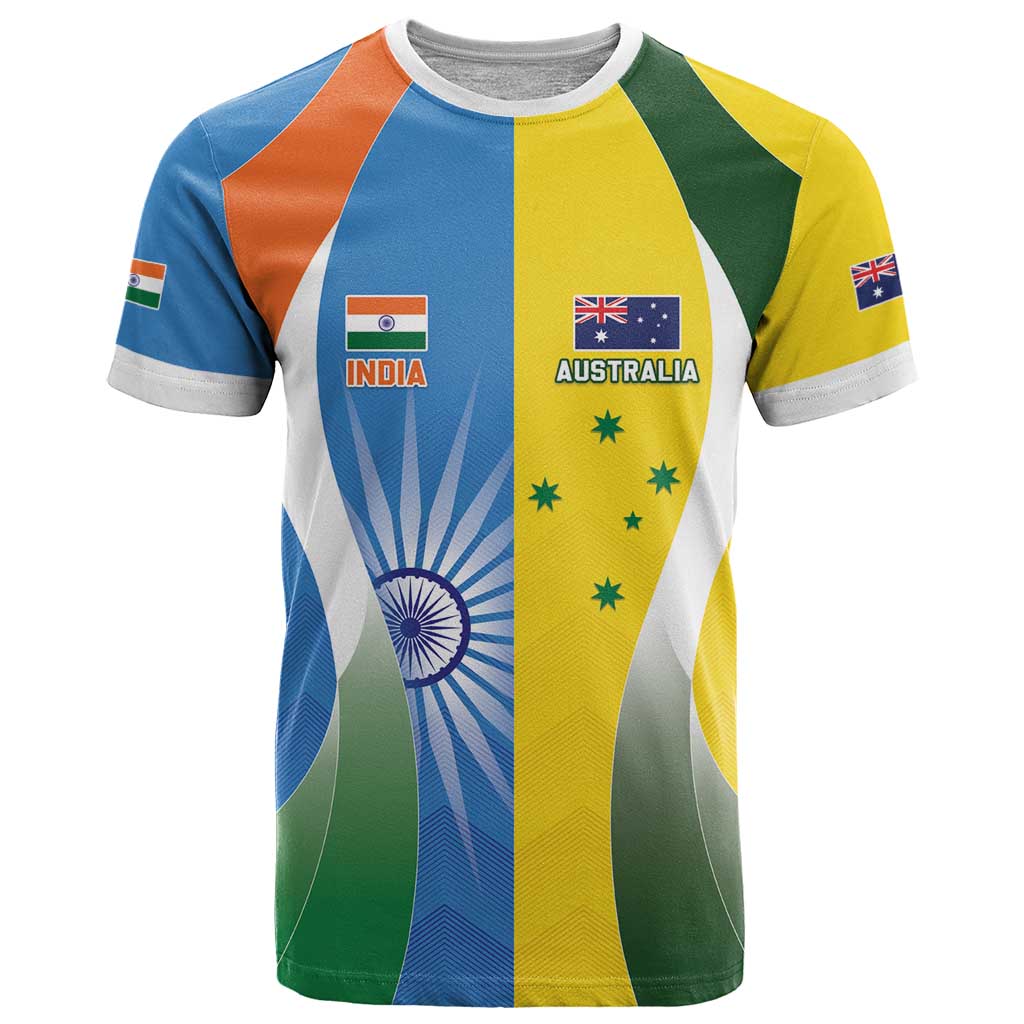 Custom India Vs Australia Cricket T Shirt Final Matchup - Aussie Hoodie