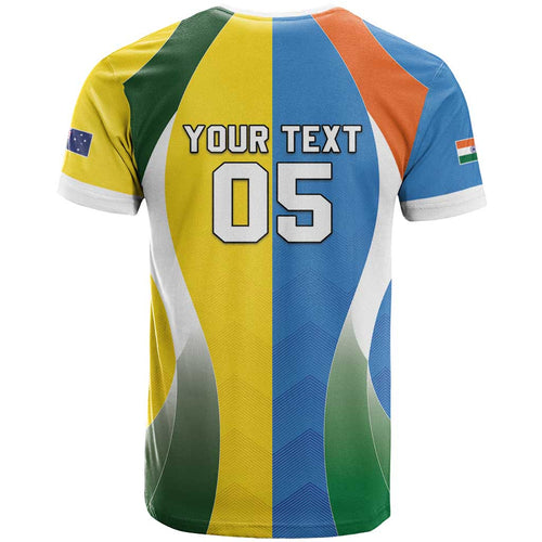 Custom India Vs Australia Cricket T Shirt Final Matchup - Aussie Hoodie